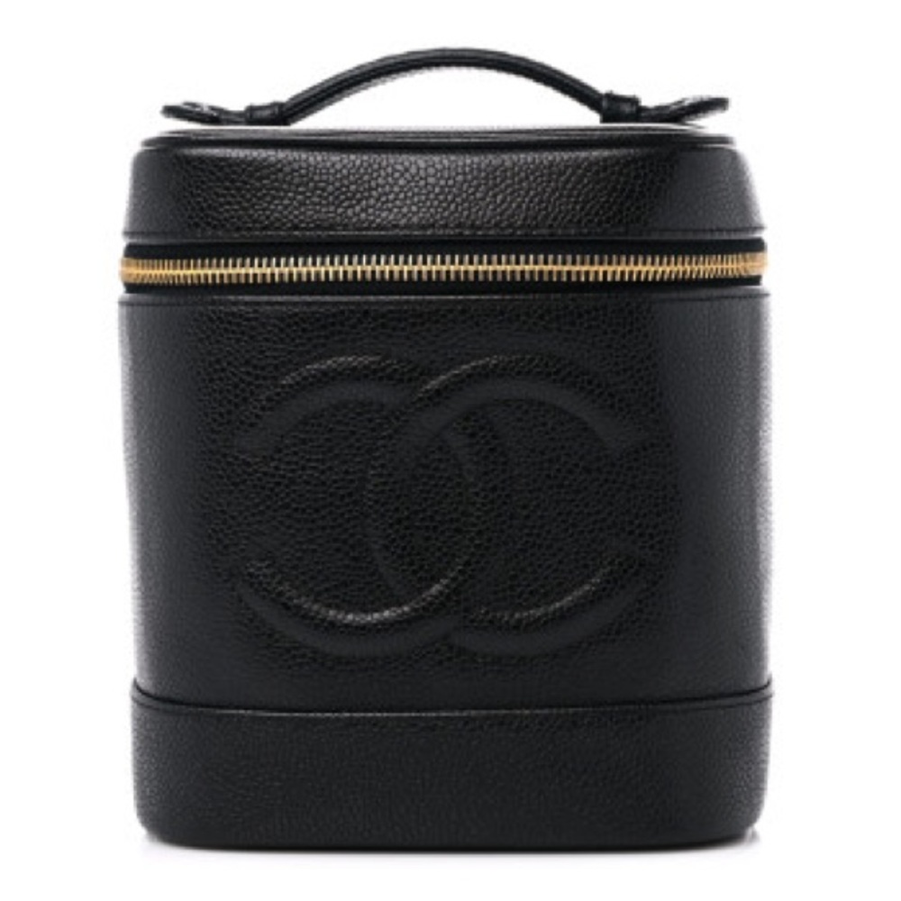 CHANEL Vintage Timeless Caviar Vanity